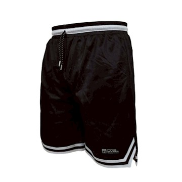 FIRESTAR 男限量雙面穿籃球短褲-吸濕排汗 運動 訓練 慢跑 5分褲 B5801-10 黑白灰