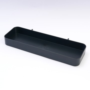 洞洞收納板長型收納盒-灰色