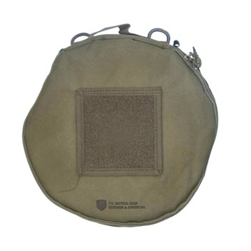 Forest Outdoor 群森戶外 FOTG 戰術圓形動力線收納包  軍綠  1組