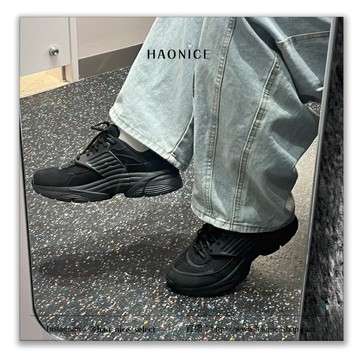 【HAO NICE】王嘉爾同款Jordan Trunner O/S黑武士 純黑厚底運動鞋 飛翼鞋 慢跑鞋IB3722-003