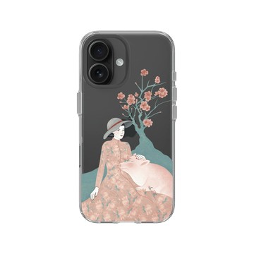 iPhone 16 Clear Case（相機按鈕） 透明 - 欣蒂小姐 Miss Cyndi - 靈獸 / 吾與紅櫻
