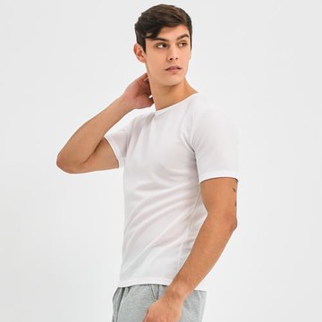 【KISSDIAMOND】冰絲網眼速乾上衣1900(T恤/吸濕/透氣/涼感/FREE SIZE/白色)