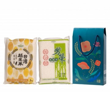 芳榮米廠 青禧米禮盒 2包入  2kg  1盒  CNS一等