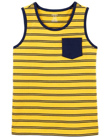 Kid Pocket Jersey Tank
