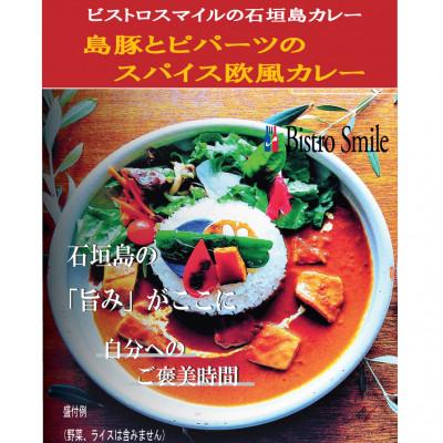 ふるさと納税 石垣市 島豚とピパーツのスパイス欧風カレー5個パック