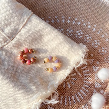 14k / 手作波堤兩用耳骨夾 & 耳夾 (單支售)