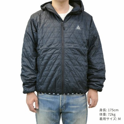 Huf ハフ ジャケット Polygon Quilted Jacket ナイロンジャケット キルティングジャケット アウター ブルゾン メンズ S Xl ブラック Jk 通販 Lineポイント最大get Lineショッピング