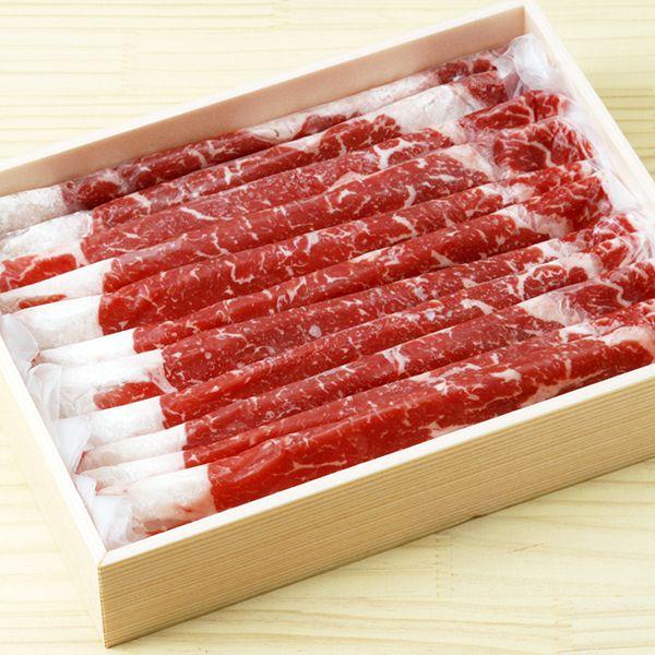 豊西牛肉肩ロース すき焼き用 化粧箱入り 十勝牛   トヨニシファーム［冷凍発送］