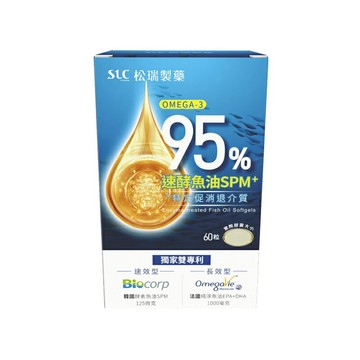 《松瑞》SPM魚油軟膠囊 60粒