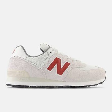 New Balance 574 [U574SOR] 男 運動休閒鞋 復古鞋 緩震 舒適 百搭 灰白 紅