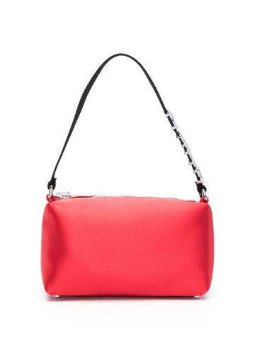 Alexander Wang - medium Heiress satin shoulder bag - women - Fabric/glass - One Size - Red