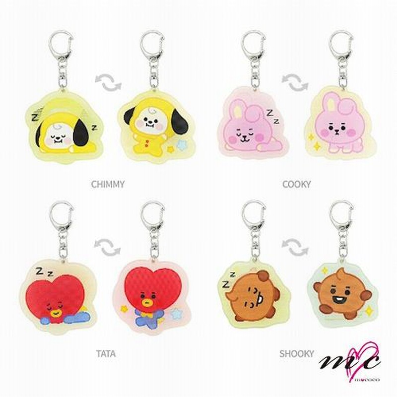 BTS 防弾少年団 BT21 公式グッズ HOLOGRAM KEY HOLDER BABY ホログラム 