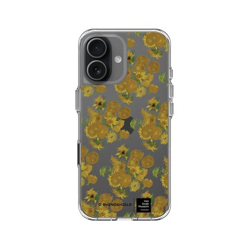 iPhone 17 Clear Case（相機按鈕） 透明 - Van Gogh Museum - 向日葵 - 重複圖案