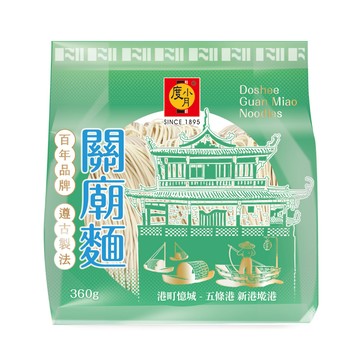 度小月 港町憶城關廟麵(6片/360g)