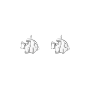 [韓國] [鋼飾] 深海熱帶魚耳環 / Deep Sea Tropical Fish Earring