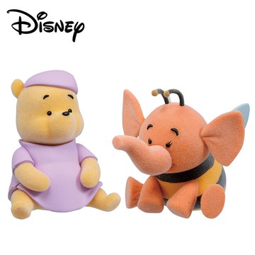 【日本正版】毛茸茸 小熊維尼 Vol.2 公仔 模型 長鼻怪 Fluffy Puffy petit 萬普