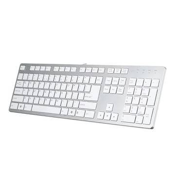 irocks 艾芮克 薄型剪刀腳鍵盤 原廠保固  銀色  IRK01W