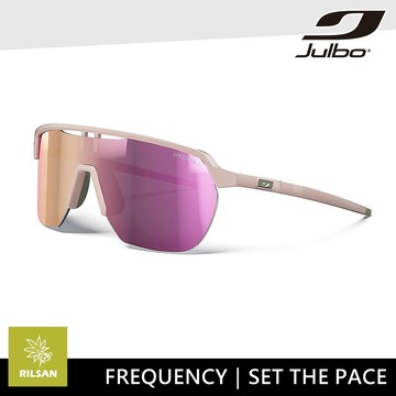 Julbo 太陽眼鏡 FREQUENCY J5671118 / 消光粉框 (PC 灰粉多層膜鏡片)
