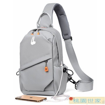 胸包男 單肩包男 男士胸包簡約單肩斜挎包防水牛津布休閑小背包大容量潮牌斜背包