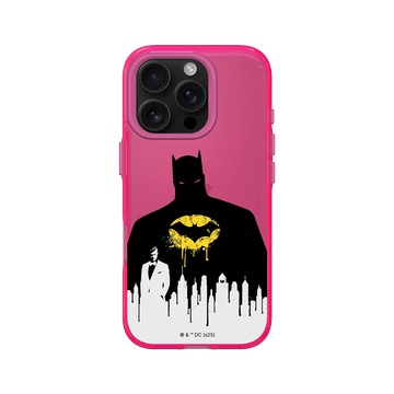 iPhone 16 Pro Clear 粉漾桃 - Batman 蝙蝠俠 - 守護高譚市