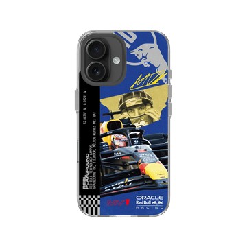 iPhone 16 Clear Case（相機按鈕） 透明 - Oracle Red Bull Racing - MV1
