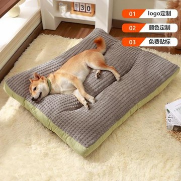 廠家批發狗窩狗墊子貓墊子冬季加厚保暖可拆洗寵物用品大型犬