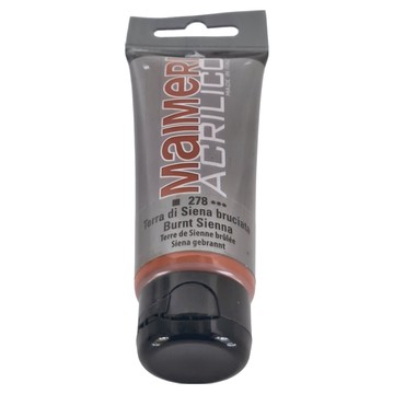 MaIMeRI 美利 壓克力顏料 MA-0916278 BURNT SIENNA 焦褐紅  75ml  1條