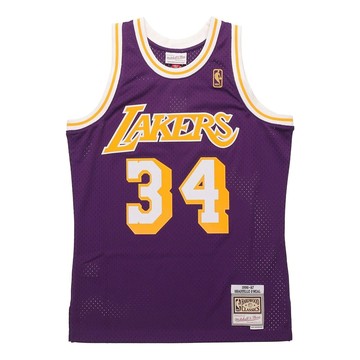 Mitchell & Ness x NBA Los Angeles Lakers 1996-97 Road Swingman Jersey 'Shaquille O'Neal 34'