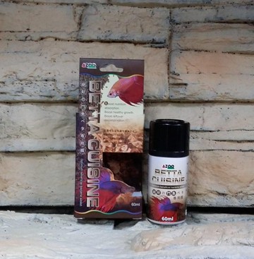 【西高地水族坊】AZOO 特級鬥魚專用飼料25g