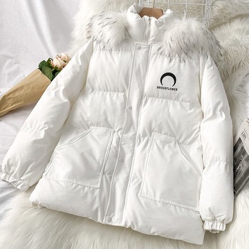 加厚短款派克服新款女冬季棉衣寬松ins羽絨棉服外套潮