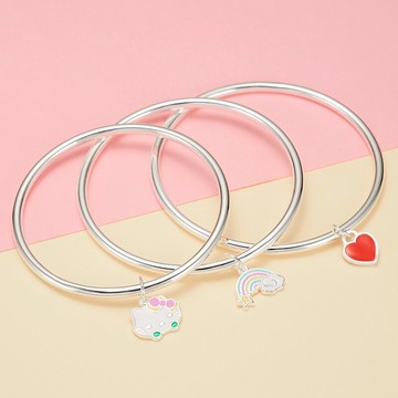 銀手鐲女999純銀年輕款光面實心足銀手環鐲子時尚個性送女友閨蜜