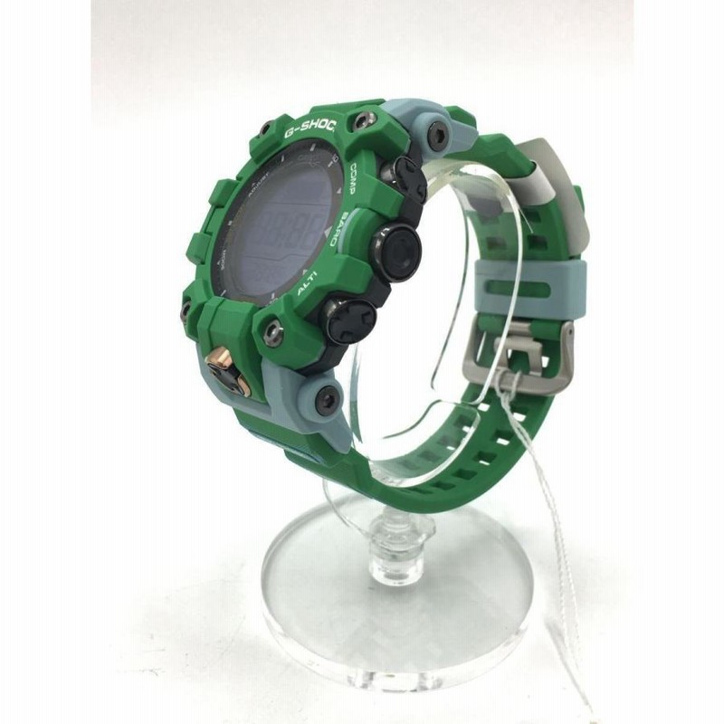 えん出品です CASIO◇×EARTHWATCH/ヒロオビフィジーイグアナ/GRN/GW-9500