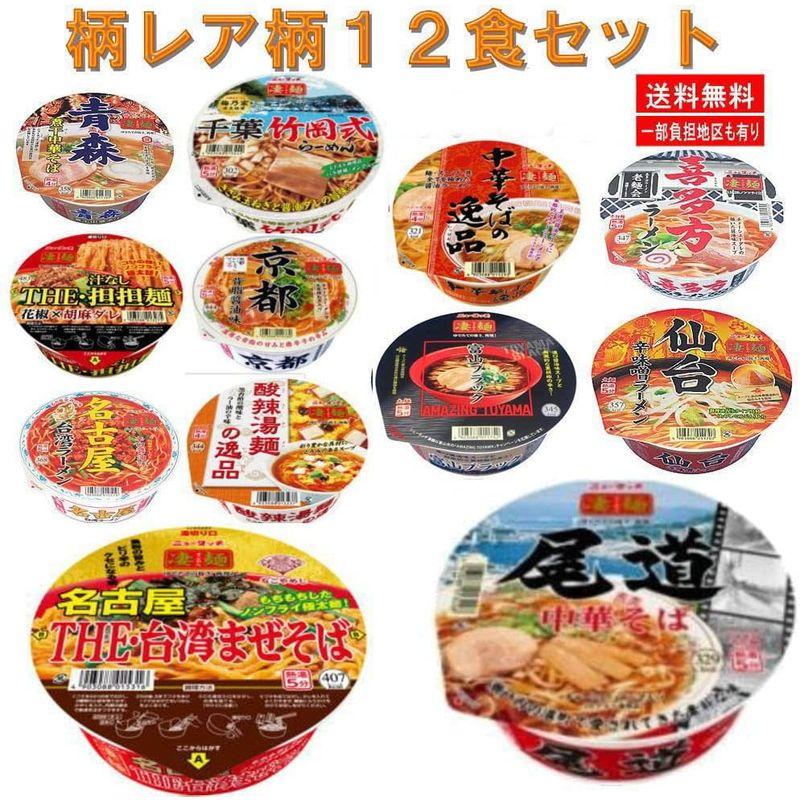 ヤマダイ ニュータッチ 凄麺 全国ご当地ラーメン 12食 レア柄セット