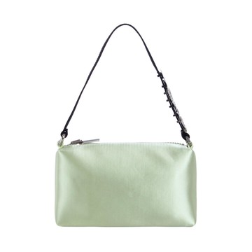 alexanderwang Heiress 水晶品牌 Logo 緞面手拿包
