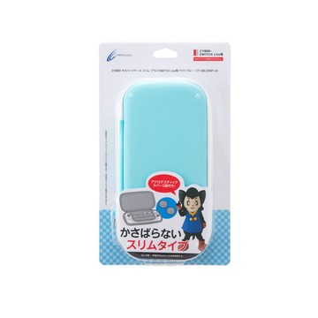 cyber gadget Switch Lite 硬殼包 粉藍 附類比套