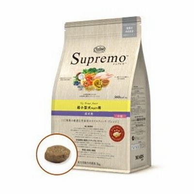 ニュートロ シュプレモ 超小型犬(4kg以下)用 800g [ ドッグフード 成犬用 小粒 ドライフード Nutro Supremo ニュートロ]