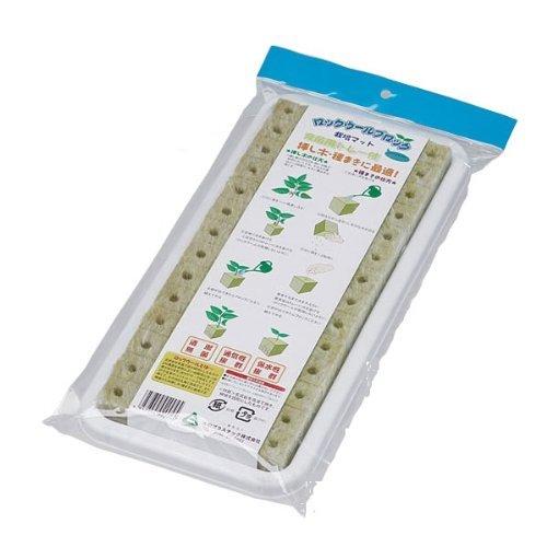 大和プラスチック ロックウール栽培マット (トレー付) 84P