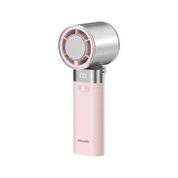 PHILIPS 飛利浦  高速100檔手持製冷風扇-粉ACR3144PPX USB風扇 綠風潮