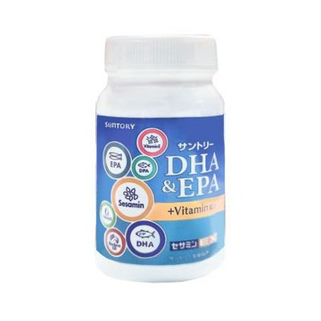 Suntory三得利 魚油DHA&EPA+芝麻明E（120顆）