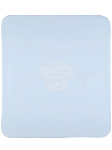 Cotton Blend Jersey Blanket W/logo
