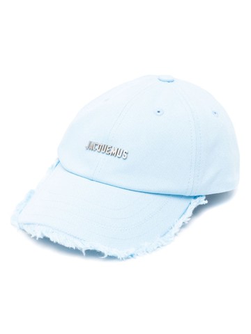 Jacquemus - La Casquette Artichaut cotton cap - unisex - Cotton - 56 - Blue
