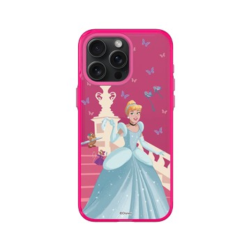 iPhone 15 Pro Max Clear 粉漾桃 - 迪士尼-公主系列 Disney Princess - 迪士尼公主 - 灰姑娘