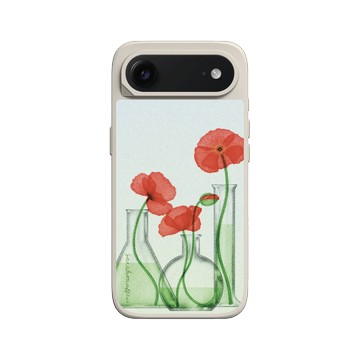 iPhone Air SolidX 貝殼灰 - Sarah Mafféïs - 罌粟