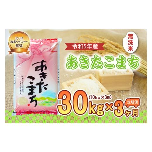 ふるさと納税 岩手県 盛岡市 盛岡市産あきたこまち30kg×3か月