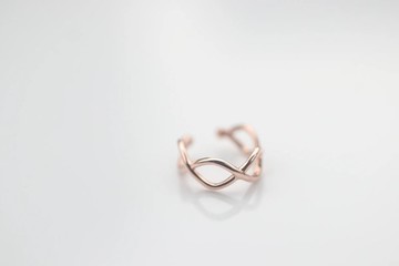14K C Type Infinity Cuff Earring 無限耳夾耳環 耳骨夾 不褪色