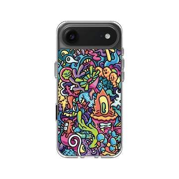 iPhone Air Clear Case（相機按鈕） 透明 - Ted Leonid Melendres - Cluster 叢