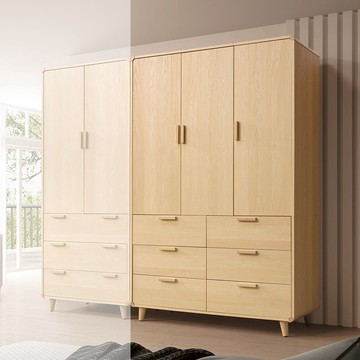 【LOVE樂芙】多艾維4×7尺衣櫥(F408)A25CH0794