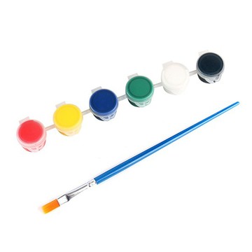 6色彩繪顏料組 DIY彩繪壓克力廣告顏料 上色用具道具勞作塗鴉 美術用品 贈品禮品 A5308