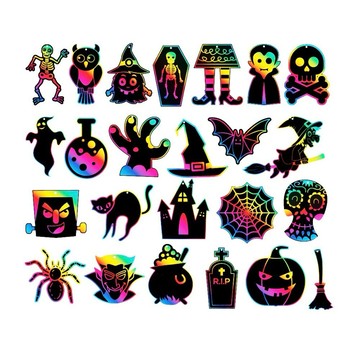 萬聖節活動 萬聖節主題 萬聖節刮畫套裝