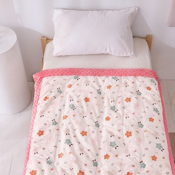 Heat Fi 兒童 精梳棉豆豆安撫被 冬被/ 120x150cm / 蓓蕾少女